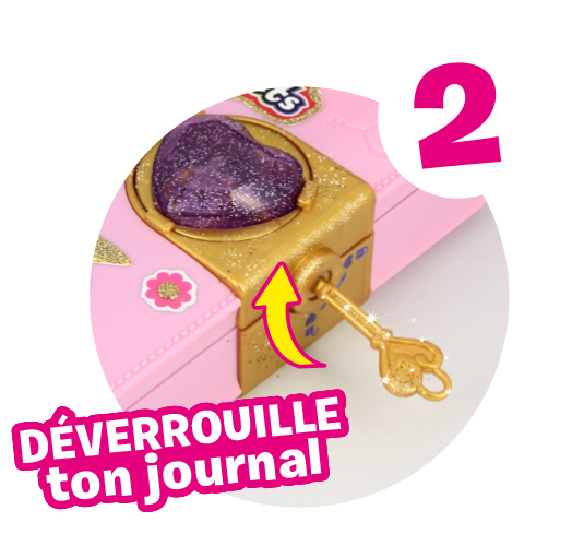 FunLockets mon journal secret dévérouillage étape 2