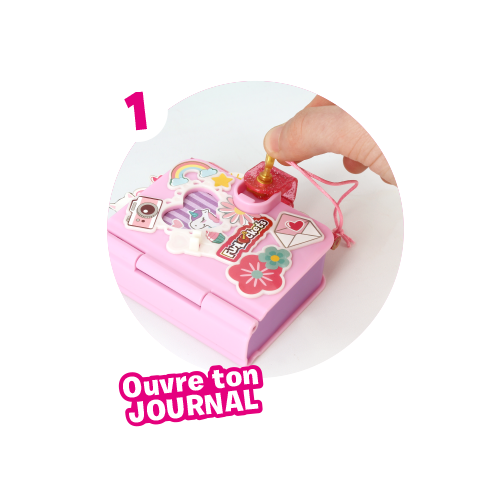FunLockets mon journal secret dévérouillage étape 1