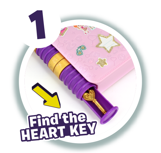 FunLockets unlock journal Step 1