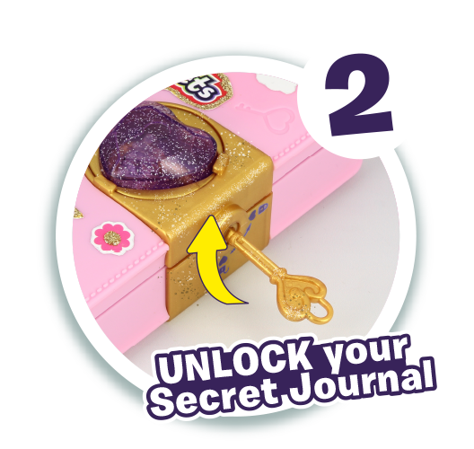 FunLockets unlock journal Step 2